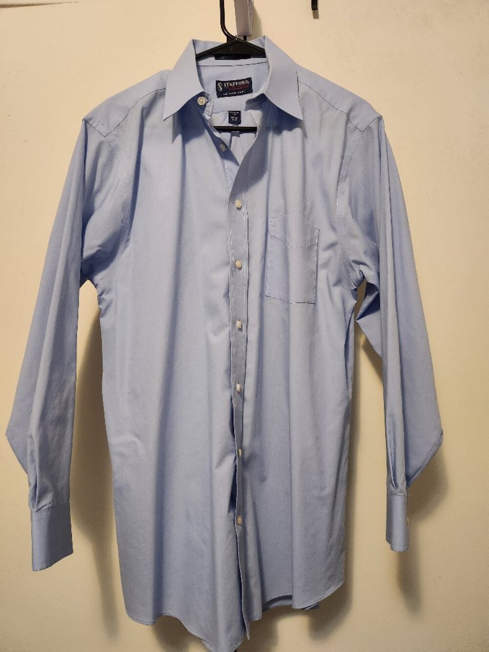 *Relisted: Stafford 15½ Blue Dress Shirt